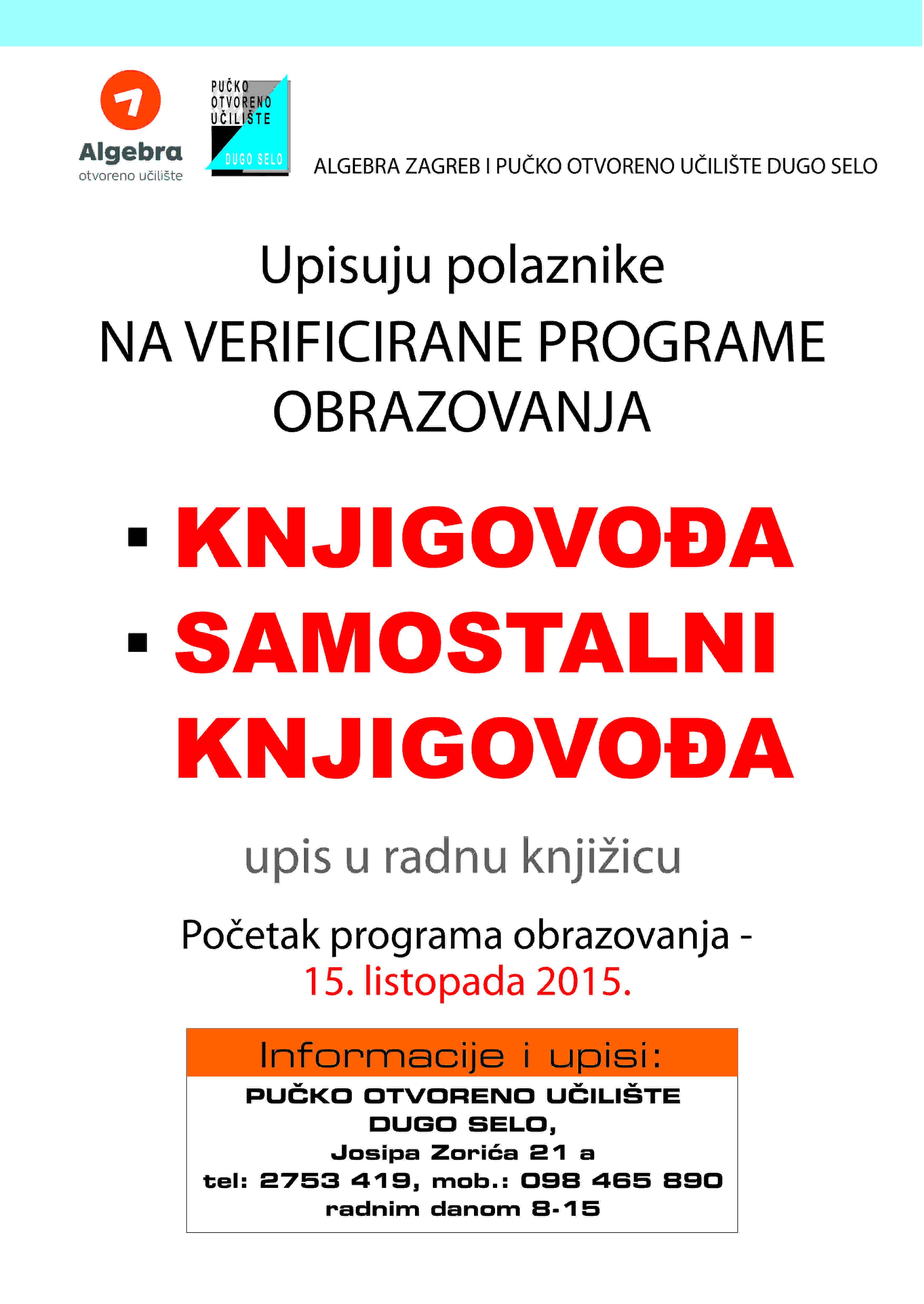 PLAKAT ECDL knjigovode