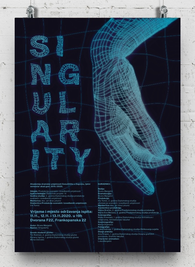 plakat za predstavu Singularity